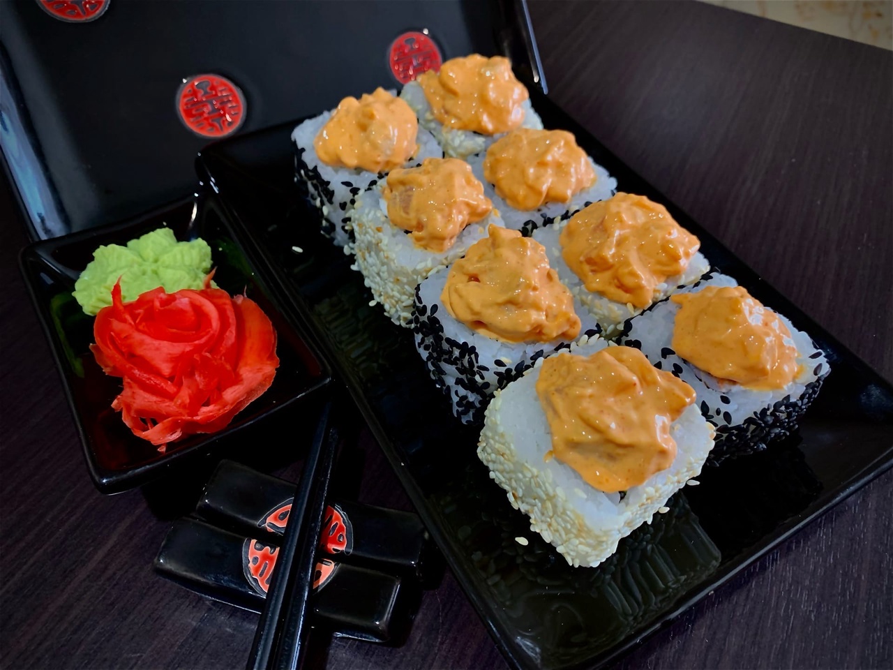 Спайси лосось (острый)