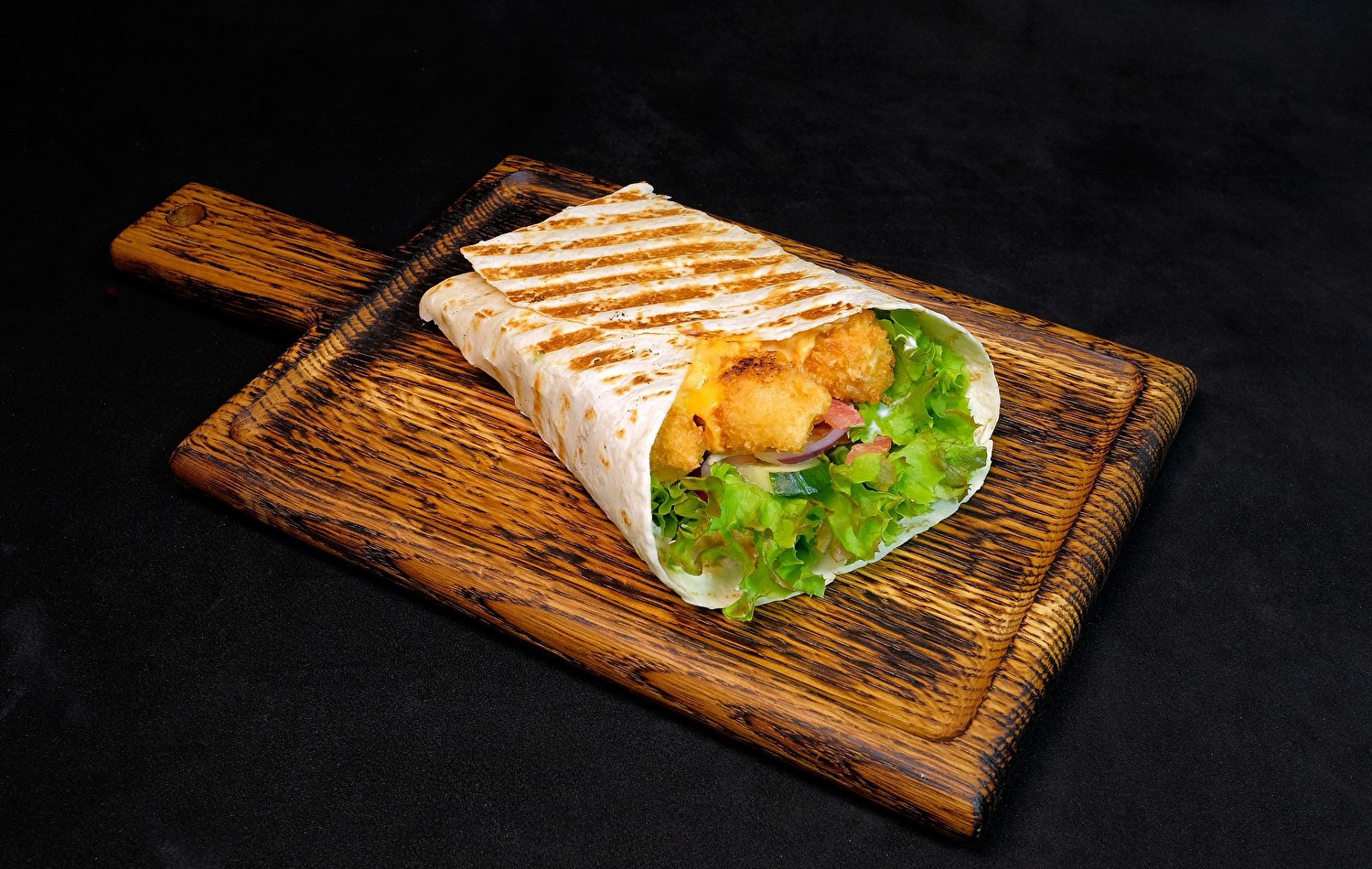 твистер с курицей